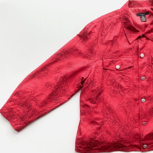 Silkland Silk Jacket with Embroidery - Picture 7 of 10